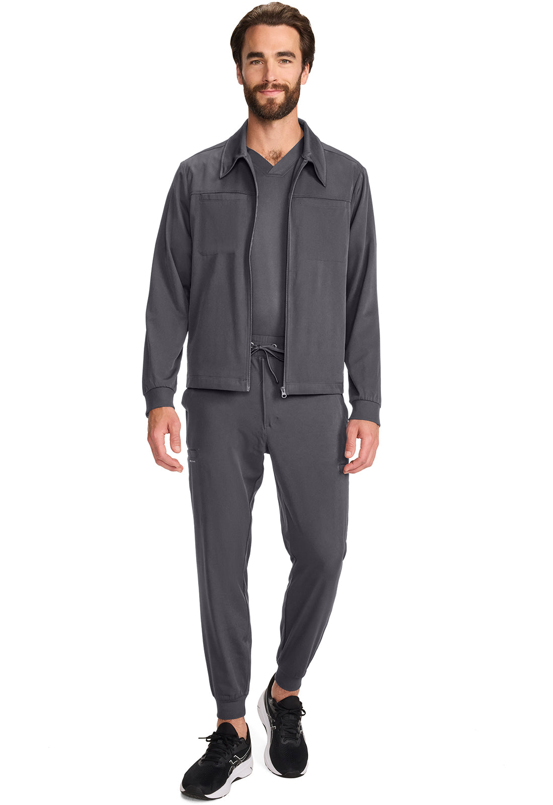 Veste médicale zippée pour homme Healing Hands HH Works