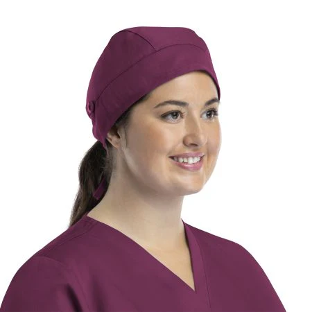 Maevn Unisex Scrub Cap With Buttons