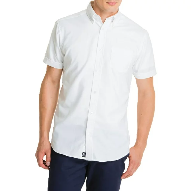 Lee Uniforms Mens Short Sleeve Oxford Slim Shirt