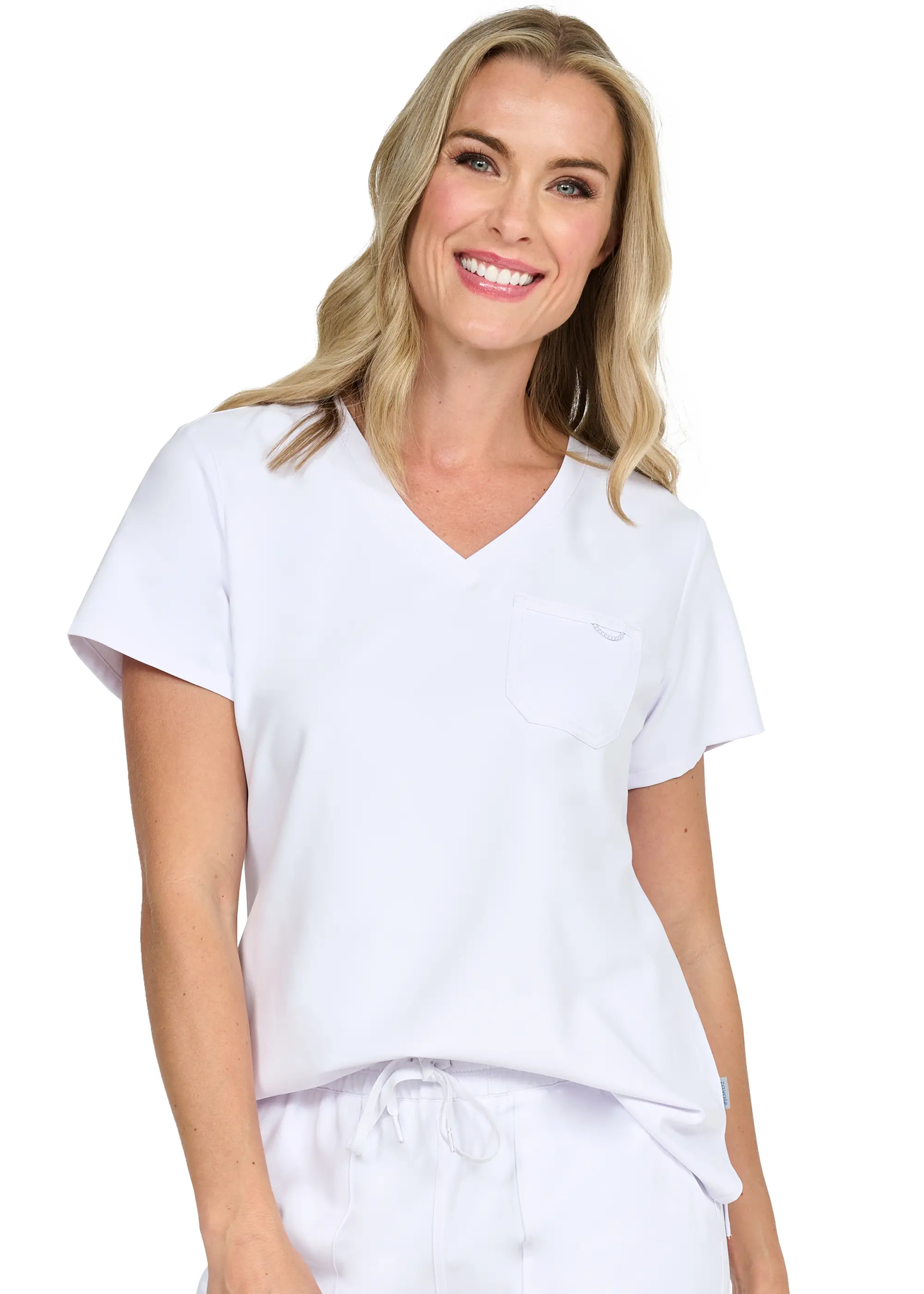 Zavate Studio Elevate 1-Pocket Tuck In Scrub Top