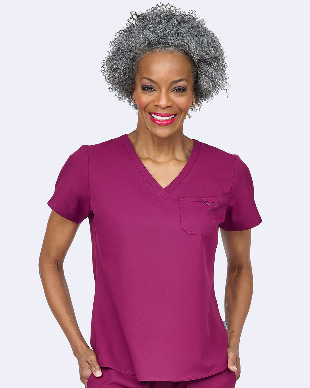 Zavate Studio Elevate 1-Pocket Tuck In Scrub Top