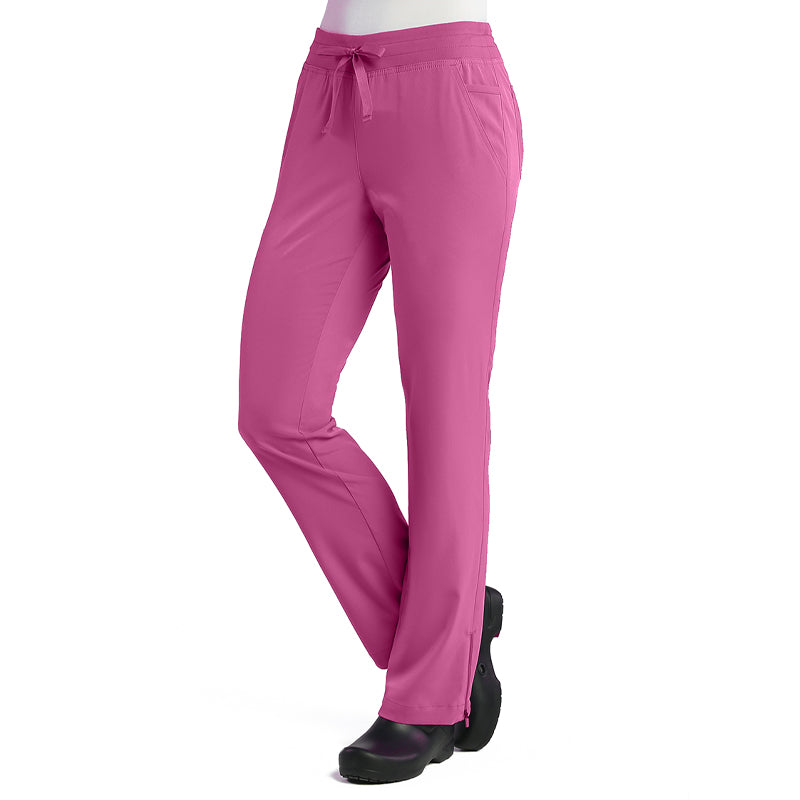 Clearance Maevn Pure Soft Adjustable Flare Yoga Scrub Pants