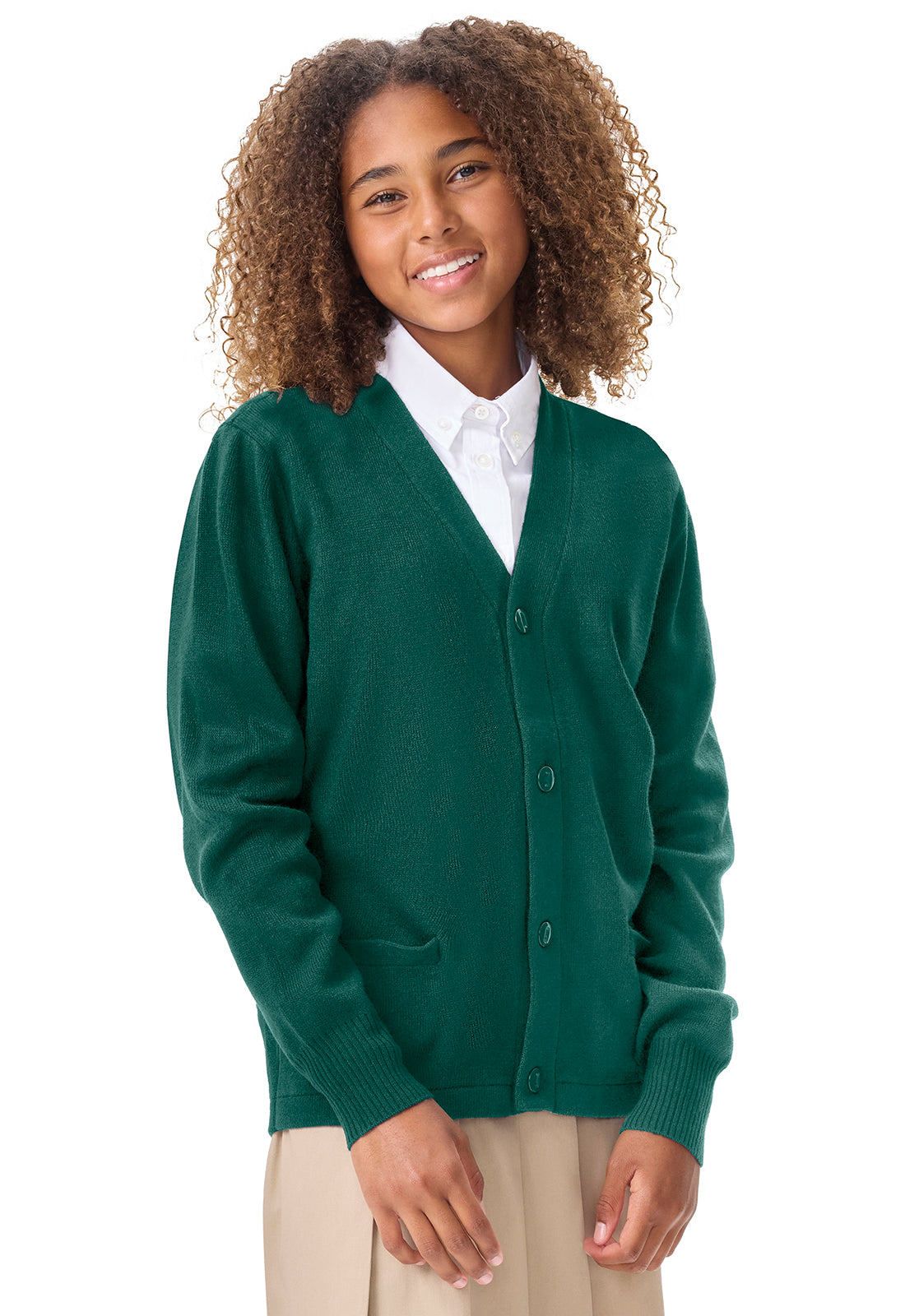Suéter tipo cárdigan unisex para adultos, para aulas y escuelas