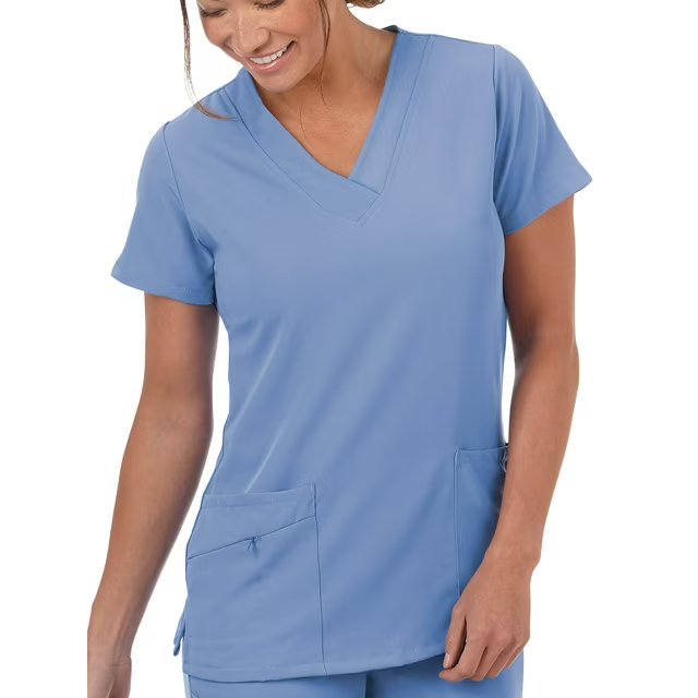 Clearance Jockey Tri-Blend V-Neck Scrub Top