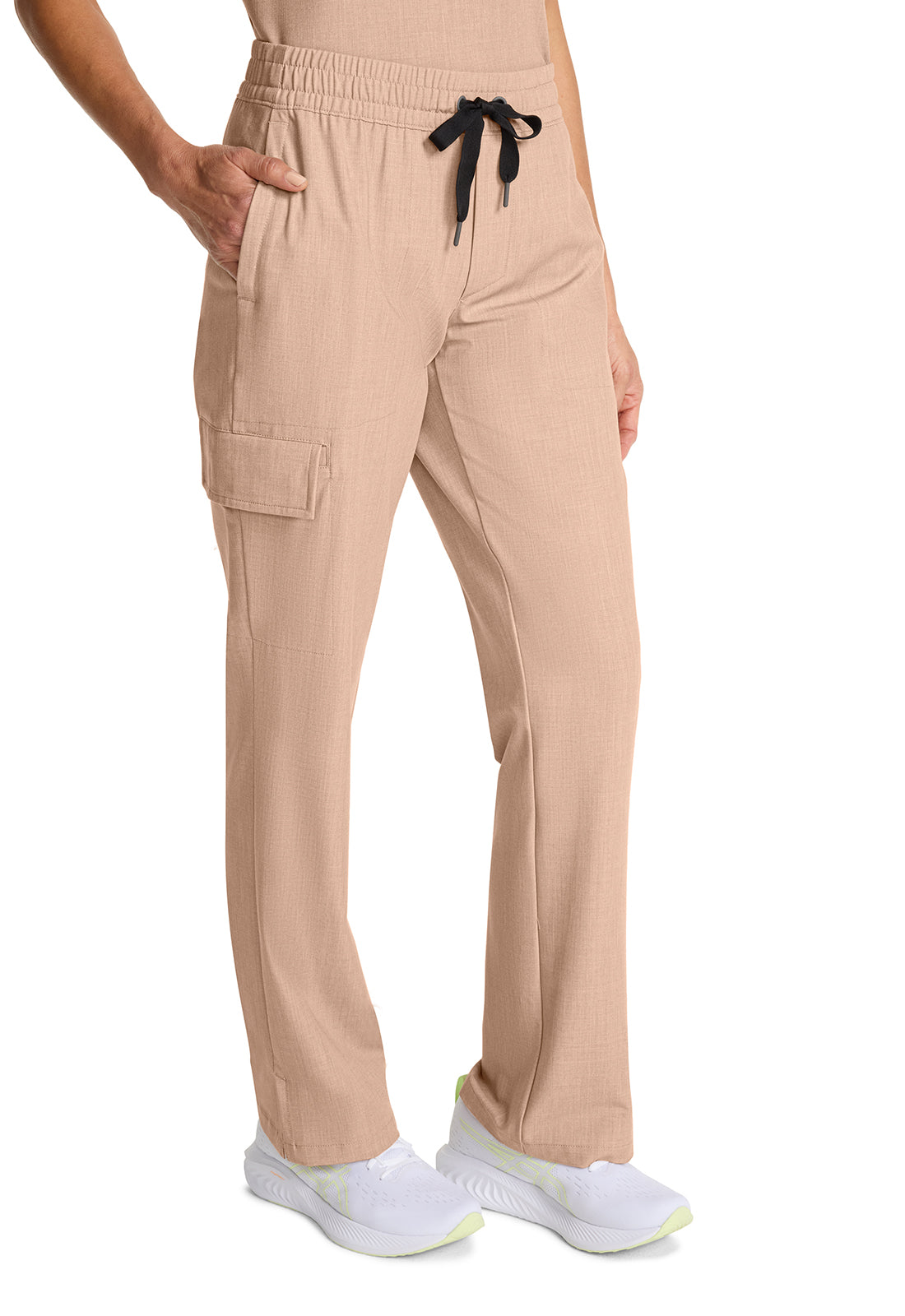 Healing Hands Quest Brady Mid Rise Drawstring Straight Leg Scrub Pants