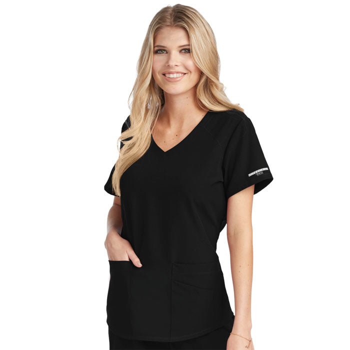 Haut de gommage col en V Skechers Vitality Breeze