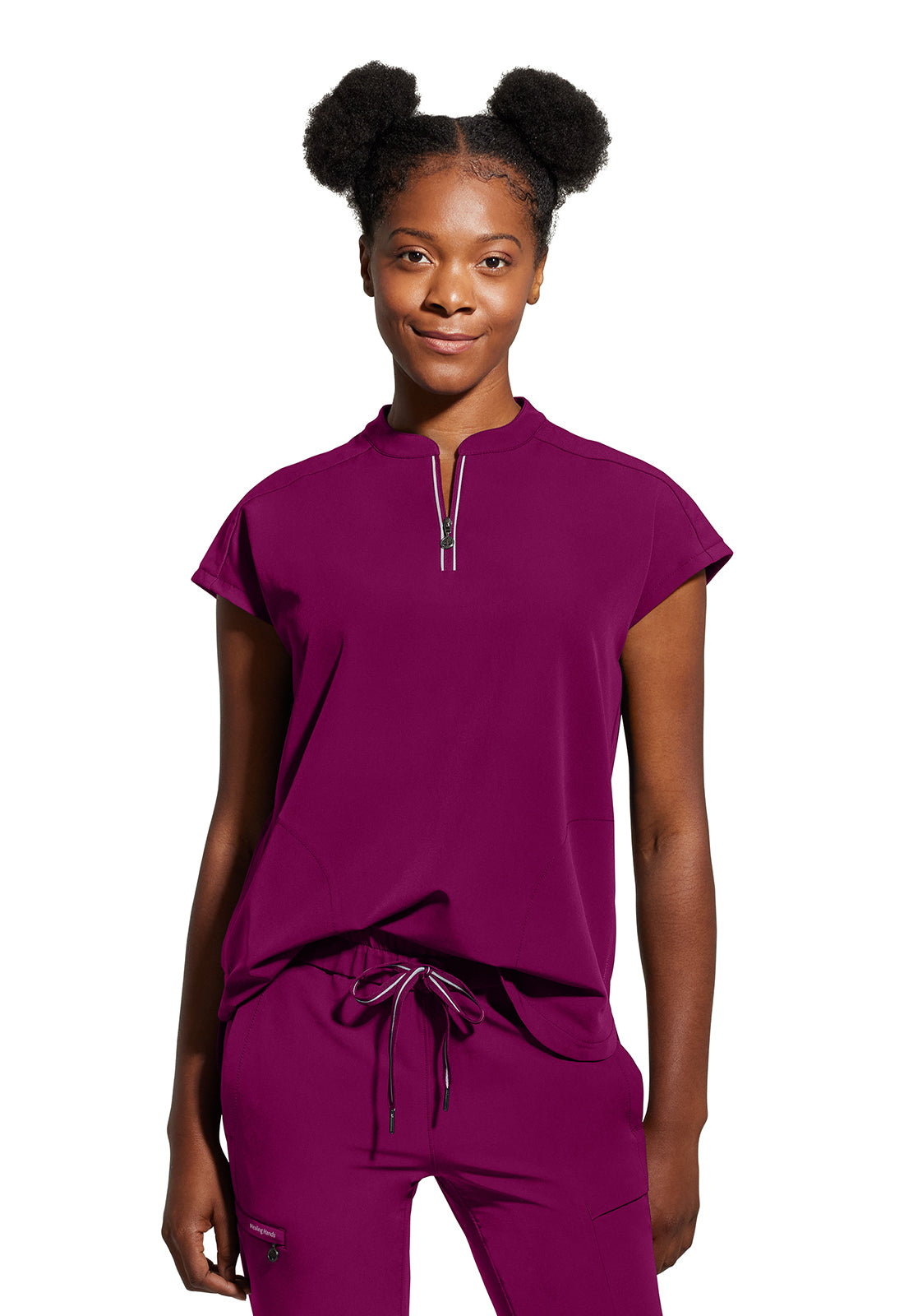 Healing Hands 360 Sandy Tuck In Oversized Scrub Top