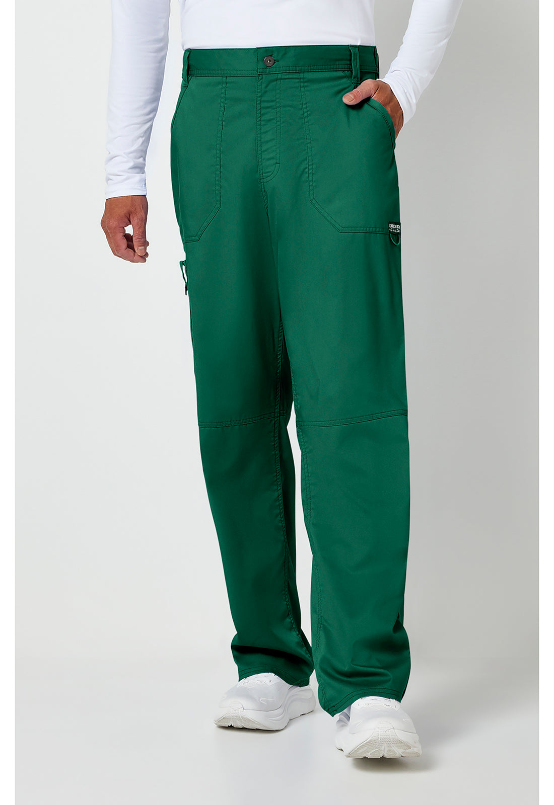 Cherokee Workwear Revolution Mens Fly Front Scrub Pants