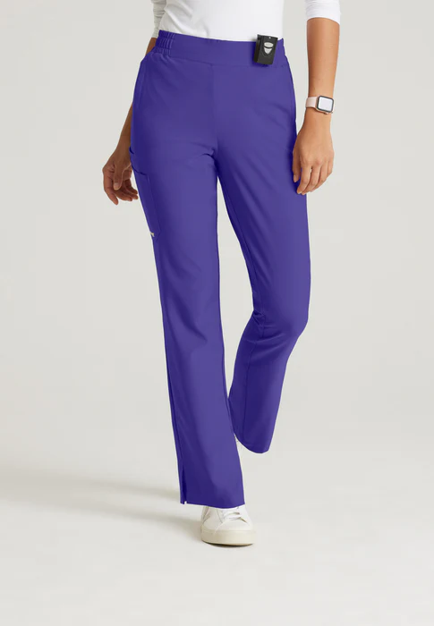 Grey's Anatomy Evolve Stretch Cosmo 6-Pocket Mid-Rise Tapered Scrub Pants