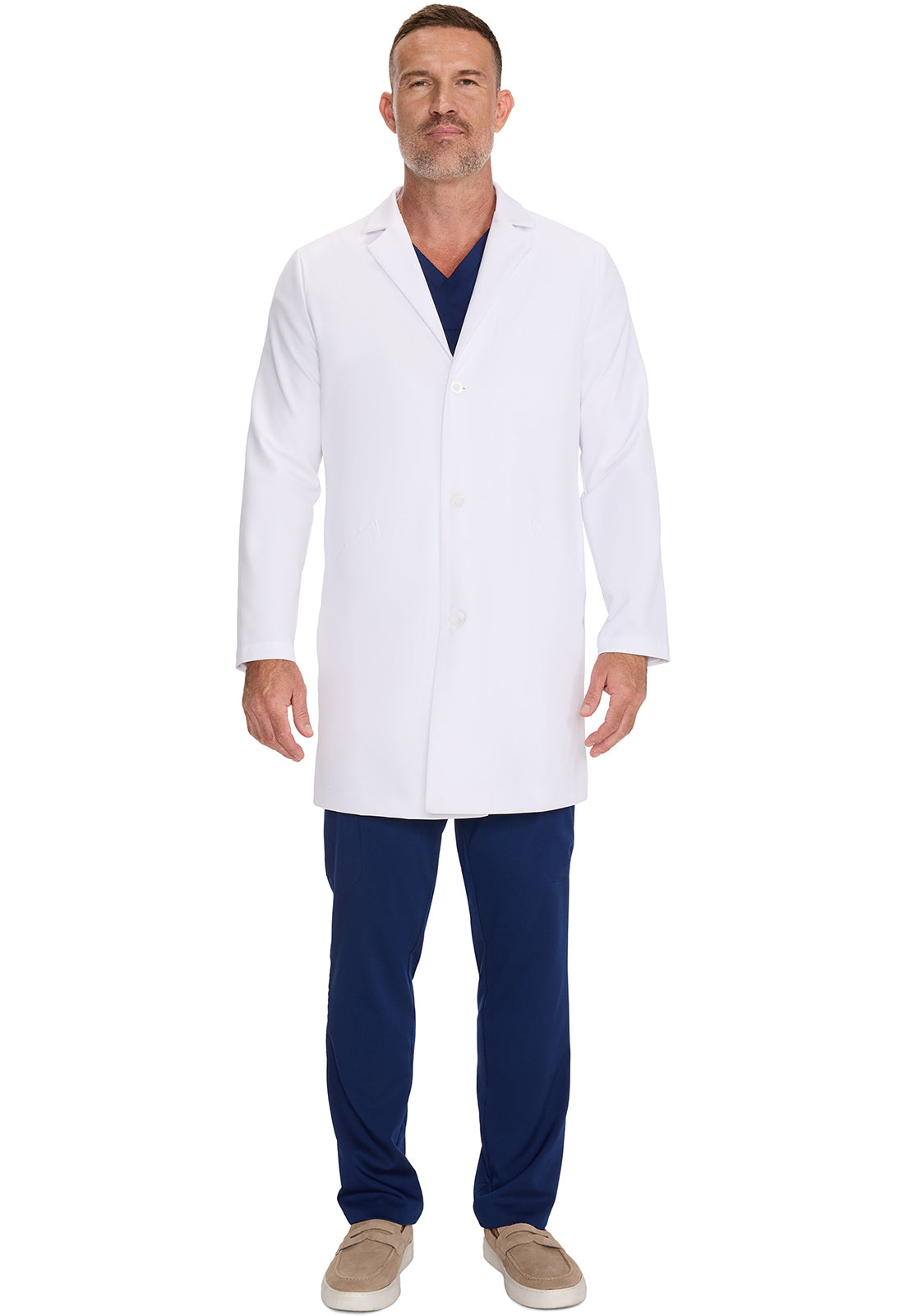 Bata de laboratorio Healing Hands para hombre de 36"