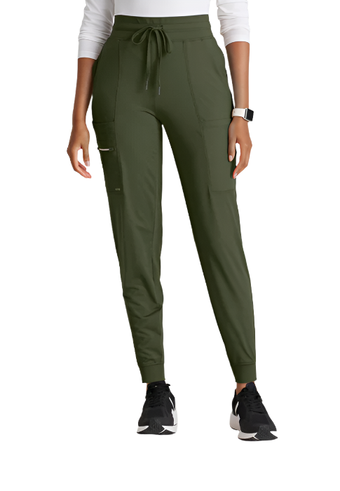 Pantalones médicos Barco One Performance Knit Pro con 5 bolsillos y cordón en la cintura