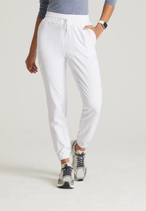 Grey's Anatomy Evolve Stretch Terra 6-Pocket Mid-Rise Cargo Scrub Jogger Pants