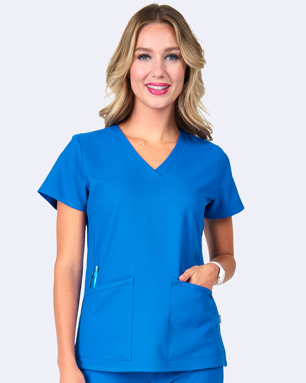 Zavate Studio Focus V-Neck Scrub Top