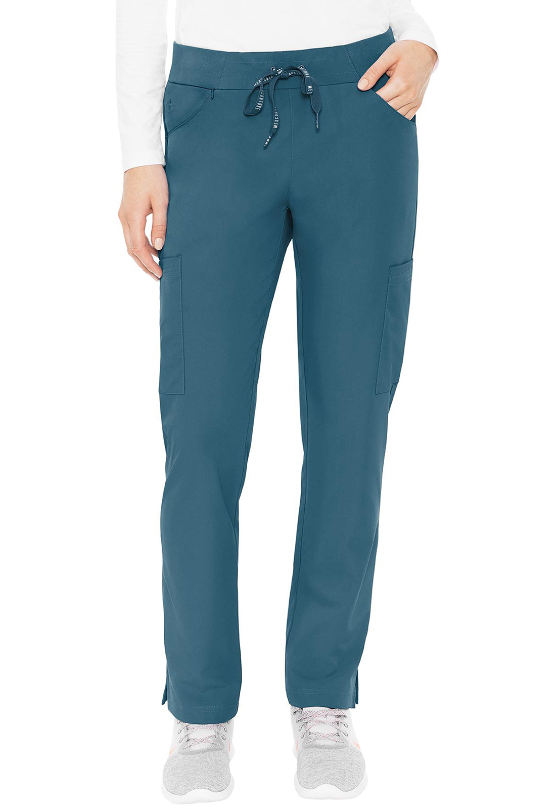 Clearance Med Couture Peaches Tall Scoop Pocket Scrub Pants