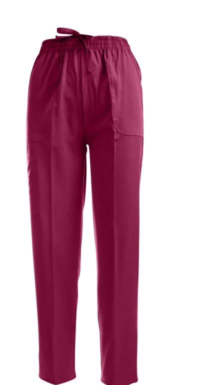 Pepino Uniforms Unisex Elastic Waist Stretch Cargo Scrub Pants