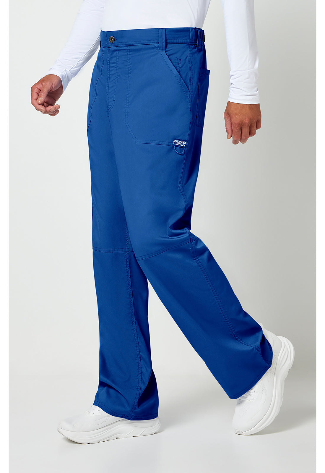 Cherokee Workwear Revolution Mens Fly Front Scrub Pants