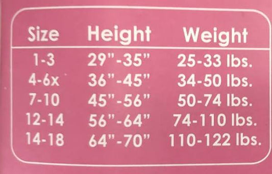 Student's Choice Girls Nylon Tights - 3 Pairs