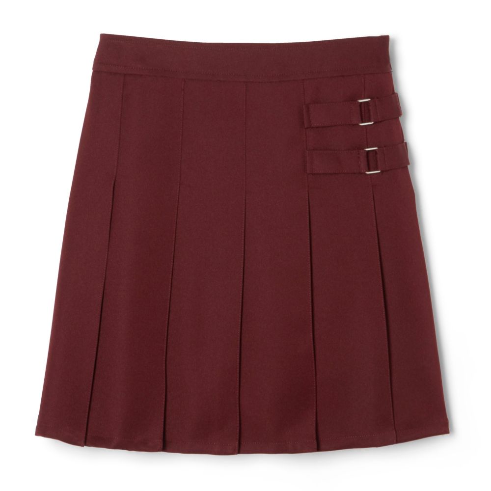 French Toast Girls Adjustable Waist 2-Tab Scooter Skirt