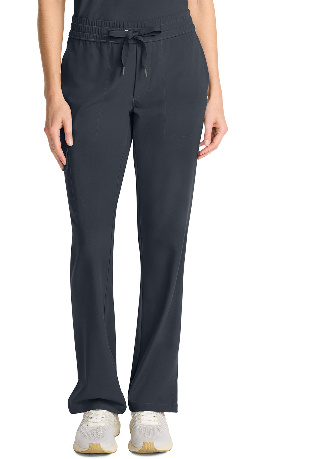 Healing Hands Quest Brady Mid Rise Drawstring Straight Leg Scrub Pants
