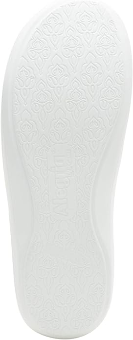 Clearance Alegria White Duette Flourish Shoes