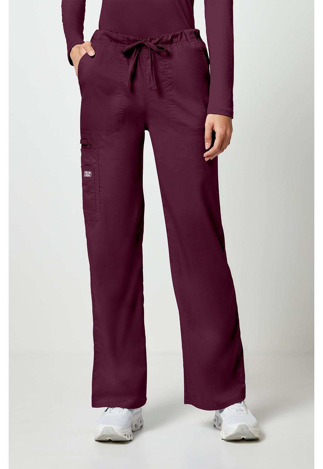Cherokee Workwear Core Stretch Unisex Drawstring Cargo Scrub Pants