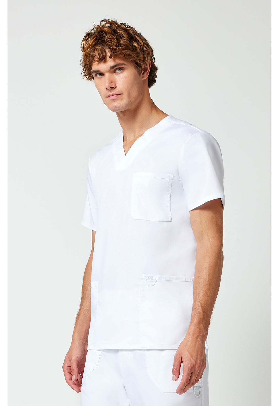 Haut d'hôpital à col en V pour homme Cherokee Workwear Revolution
