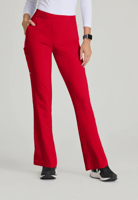 Grey's Anatomy Evolve Stretch Cosmo 6-Pocket Mid-Rise Tapered Scrub Pants