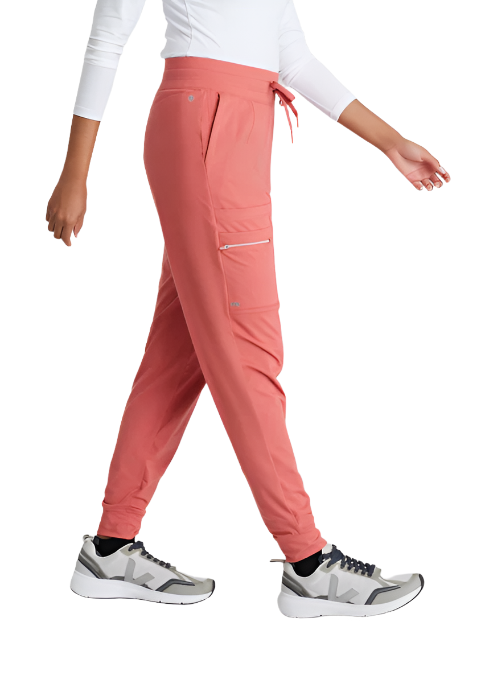 Pantalones médicos Barco One Performance Knit Pro con 5 bolsillos y cordón en la cintura