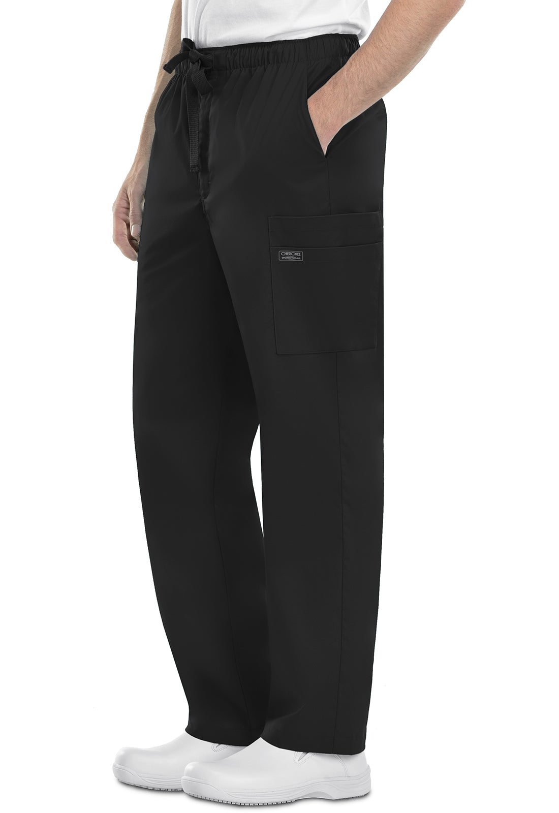 Cherokee Workwear Core Stretch Mens Drawstring Scrub Pants