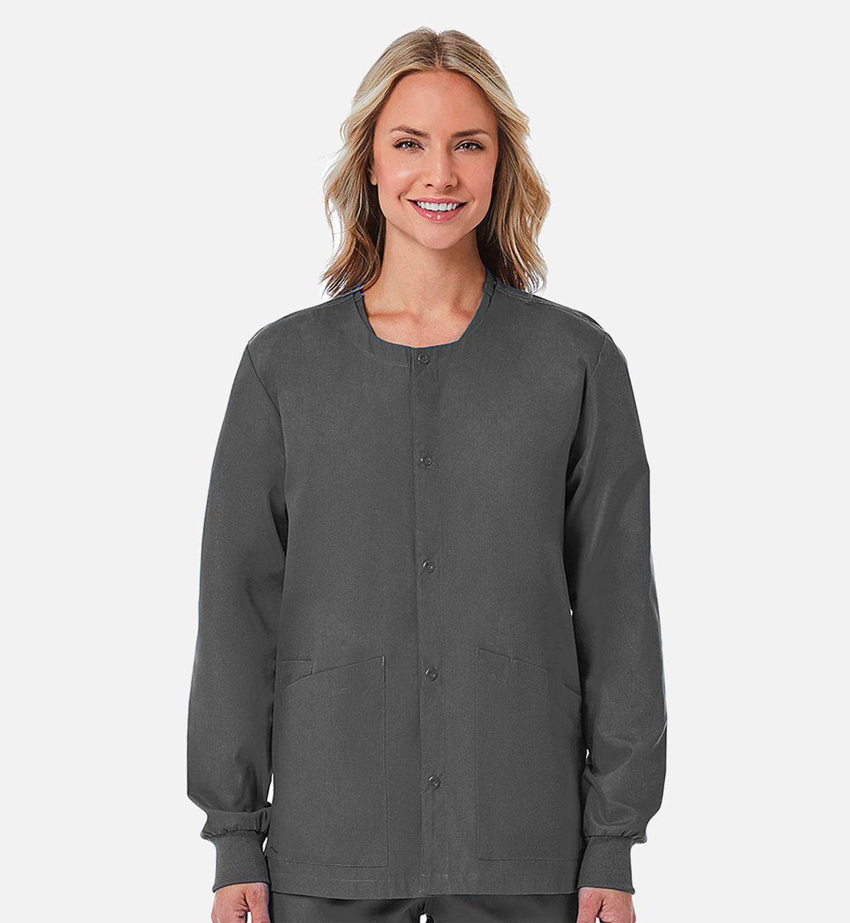 Maevn Red Panda Unisex Snap Scrub Jacket