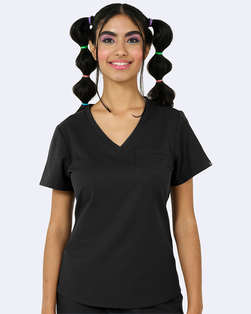 Zavate Studio Elevate 1-Pocket Tuck In Scrub Top