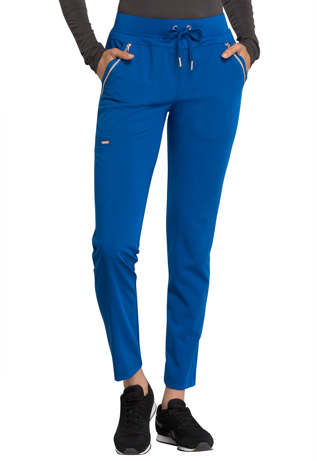 Pantalon d'hôpital Cherokee Statement taille mi-haute fuselé avec cordon de serrage