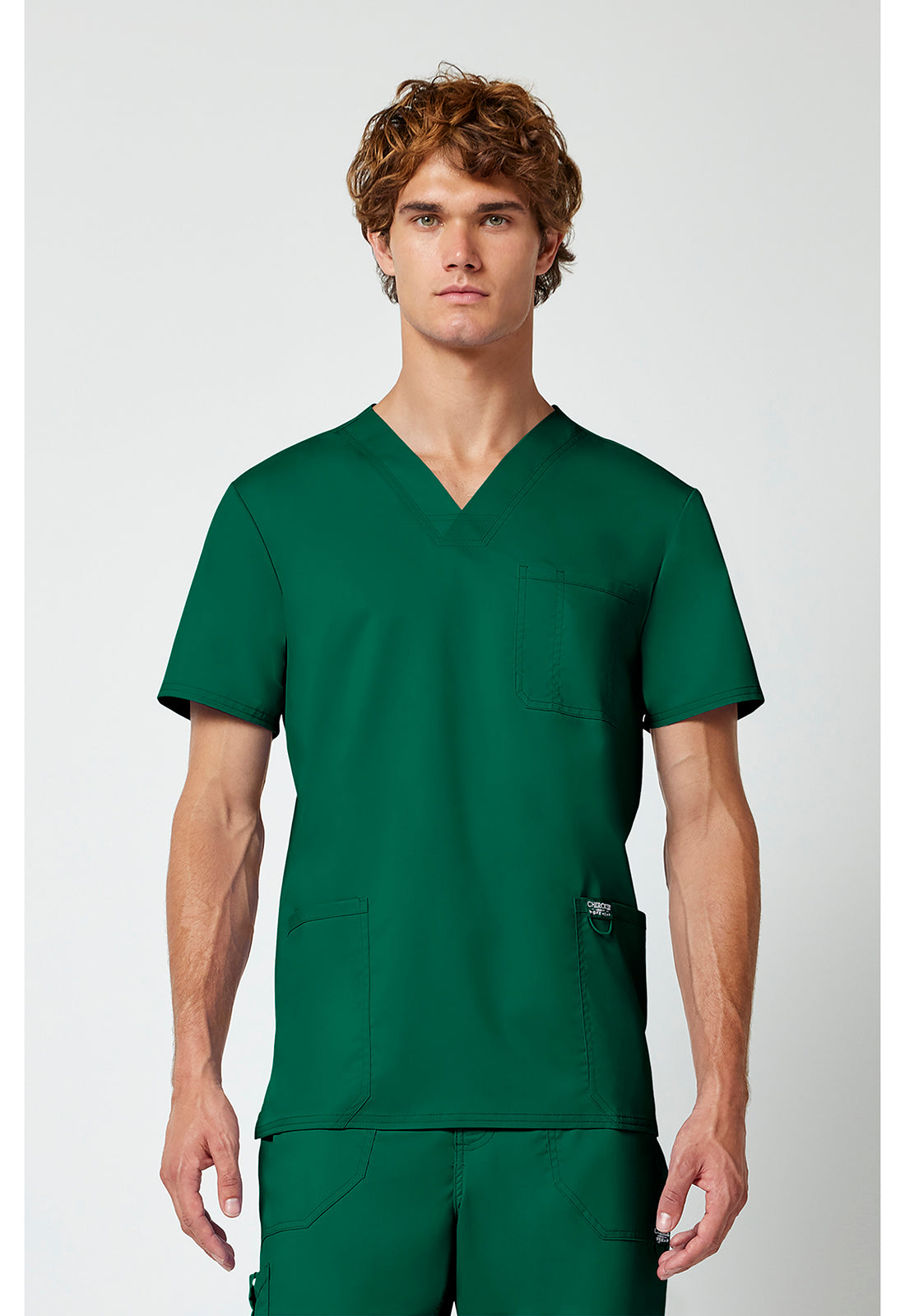 Haut d'hôpital à col en V pour homme Cherokee Workwear Revolution