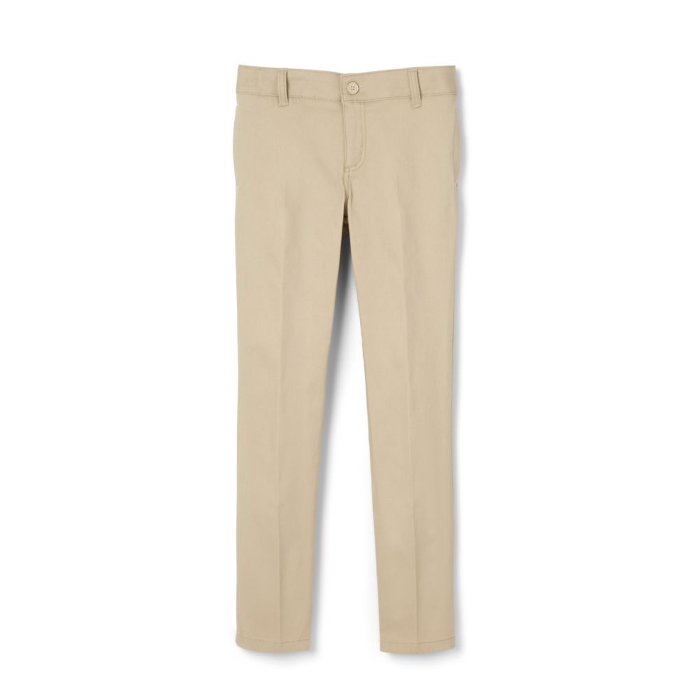 French Toast Womens Skinny Fit Stretch Twill Pants