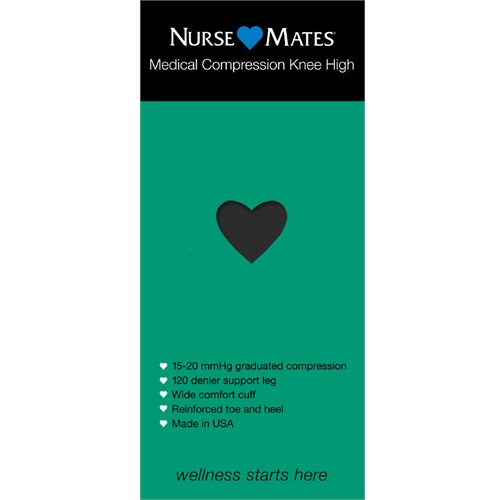 Nurse Mates Medical Compression Knee Highs