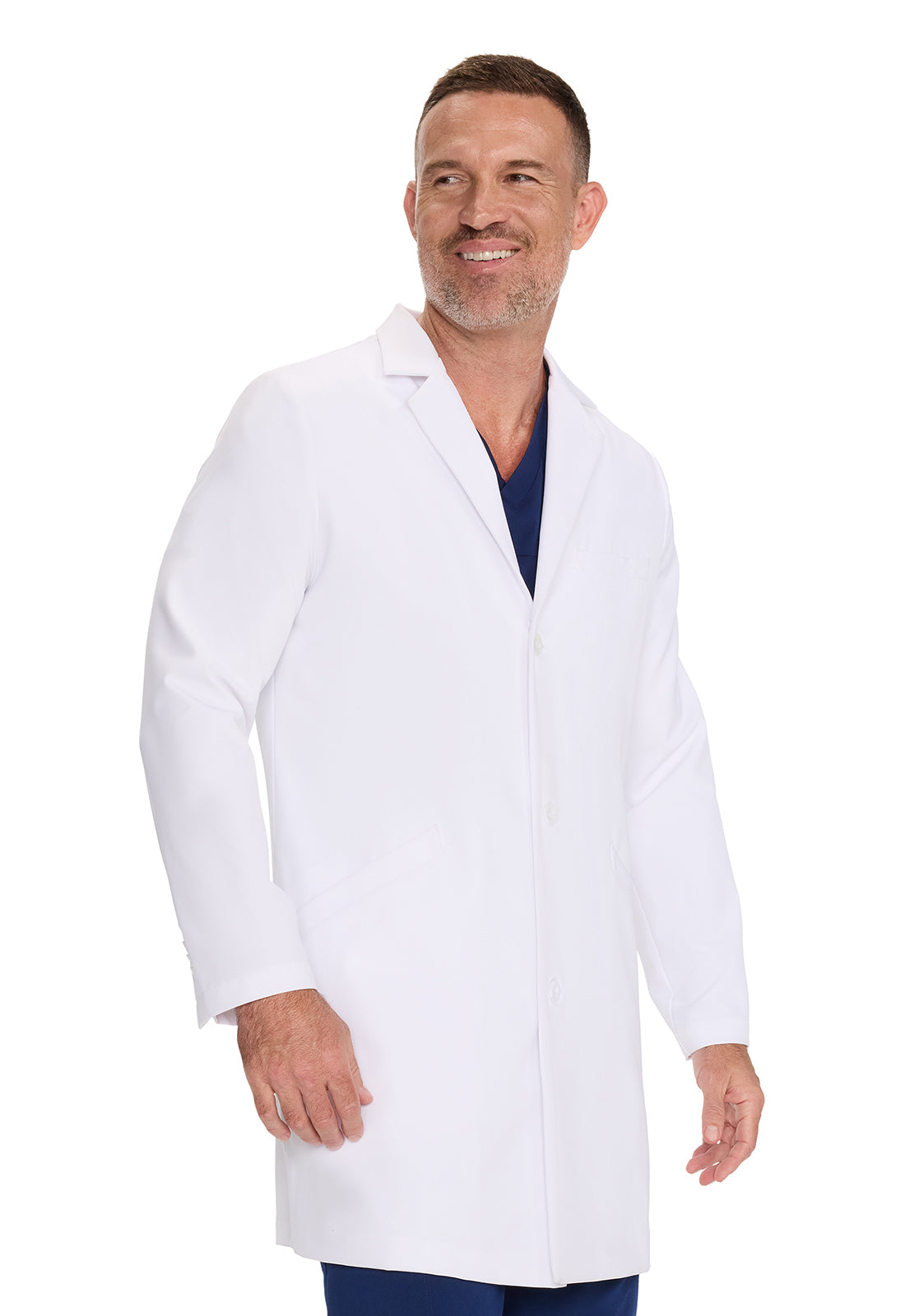 Bata de laboratorio Healing Hands para hombre de 36"