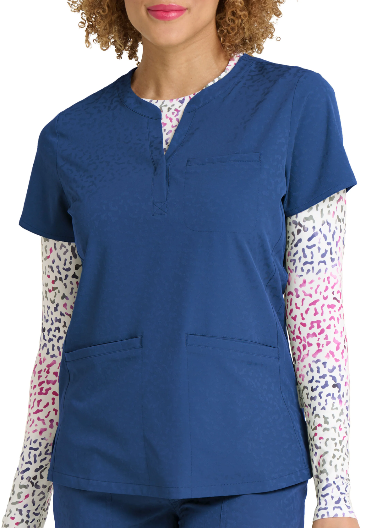 Haut de gommage Ava Therese Jacquard Lynx