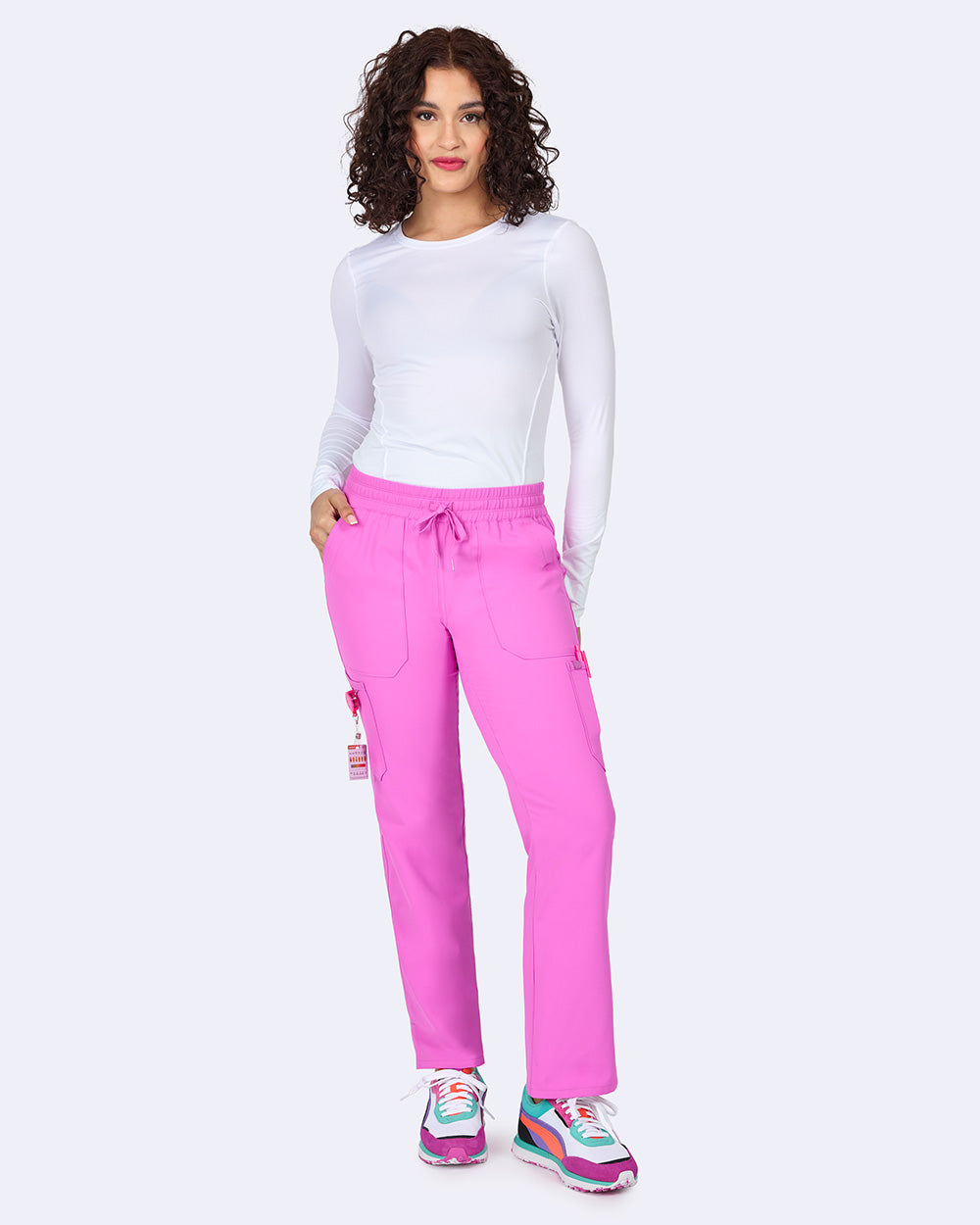 Zavate Studio Energy Straight Leg Scrub Pants