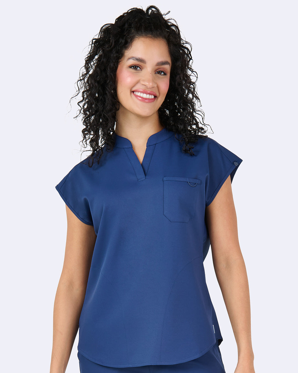 Zavate Studio Dynamic Tuck In Scrub Top