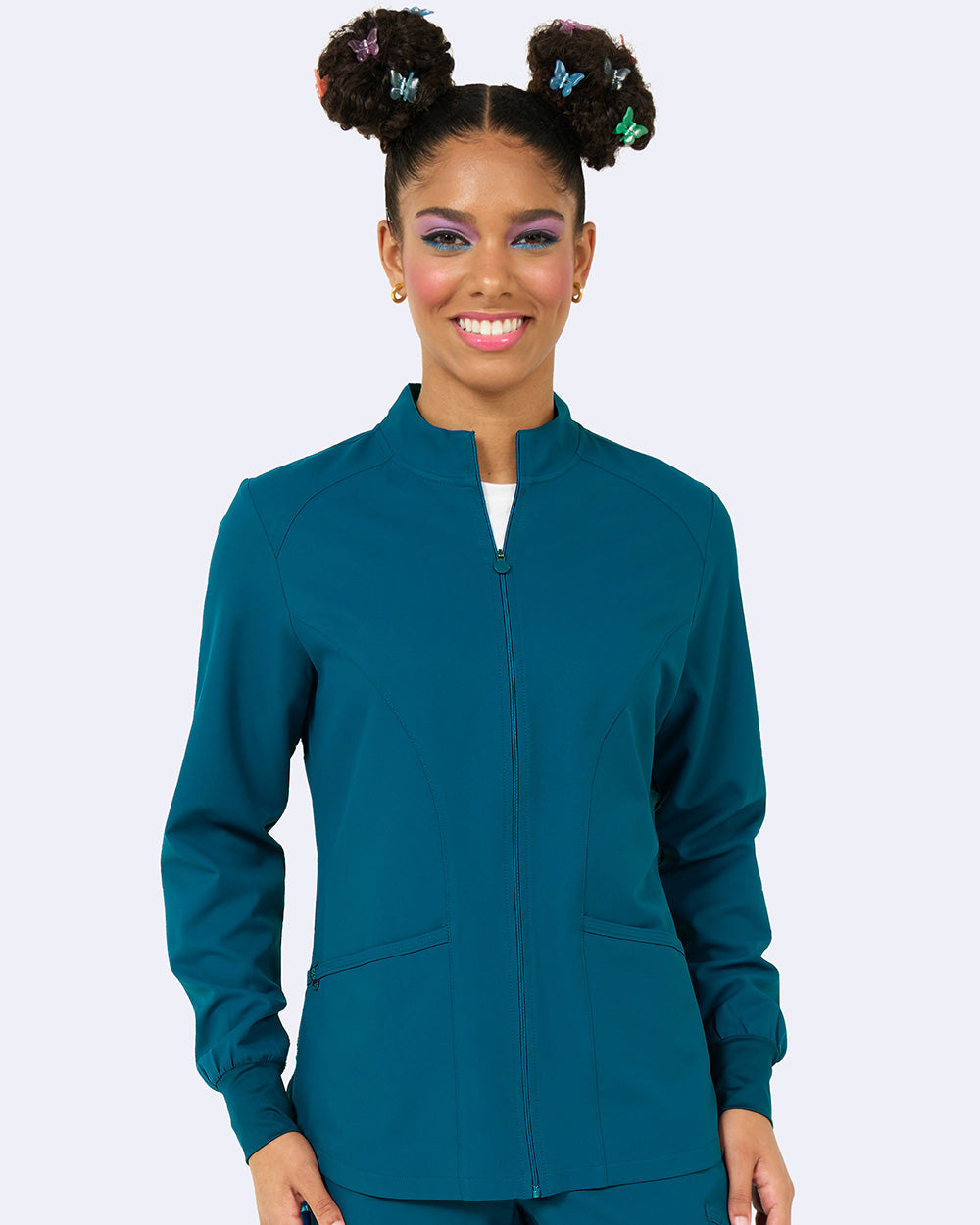 Zavate Studio Comfort Warm-Up Scrub Jacket