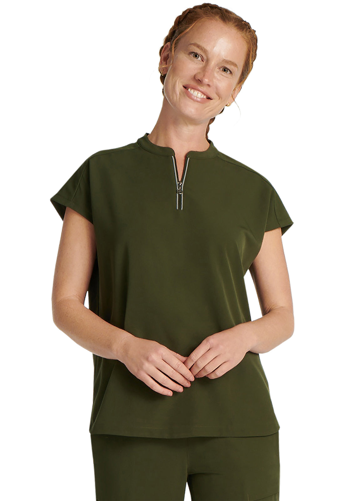 Healing Hands 360 Sandy Tuck In Oversized Scrub Top