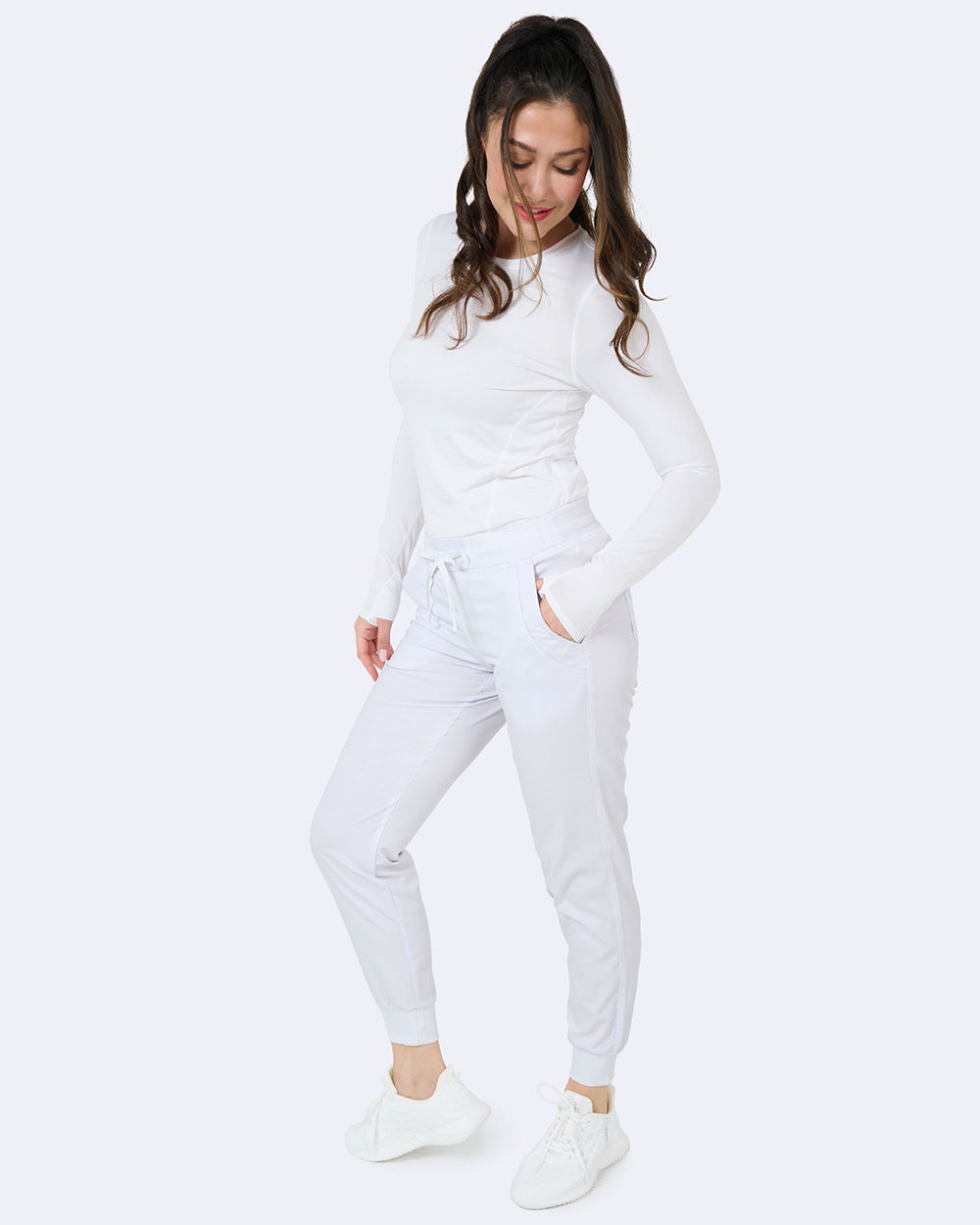 Zoe Alexandra Tribeca Drawstring Jogger Scrub Pants
