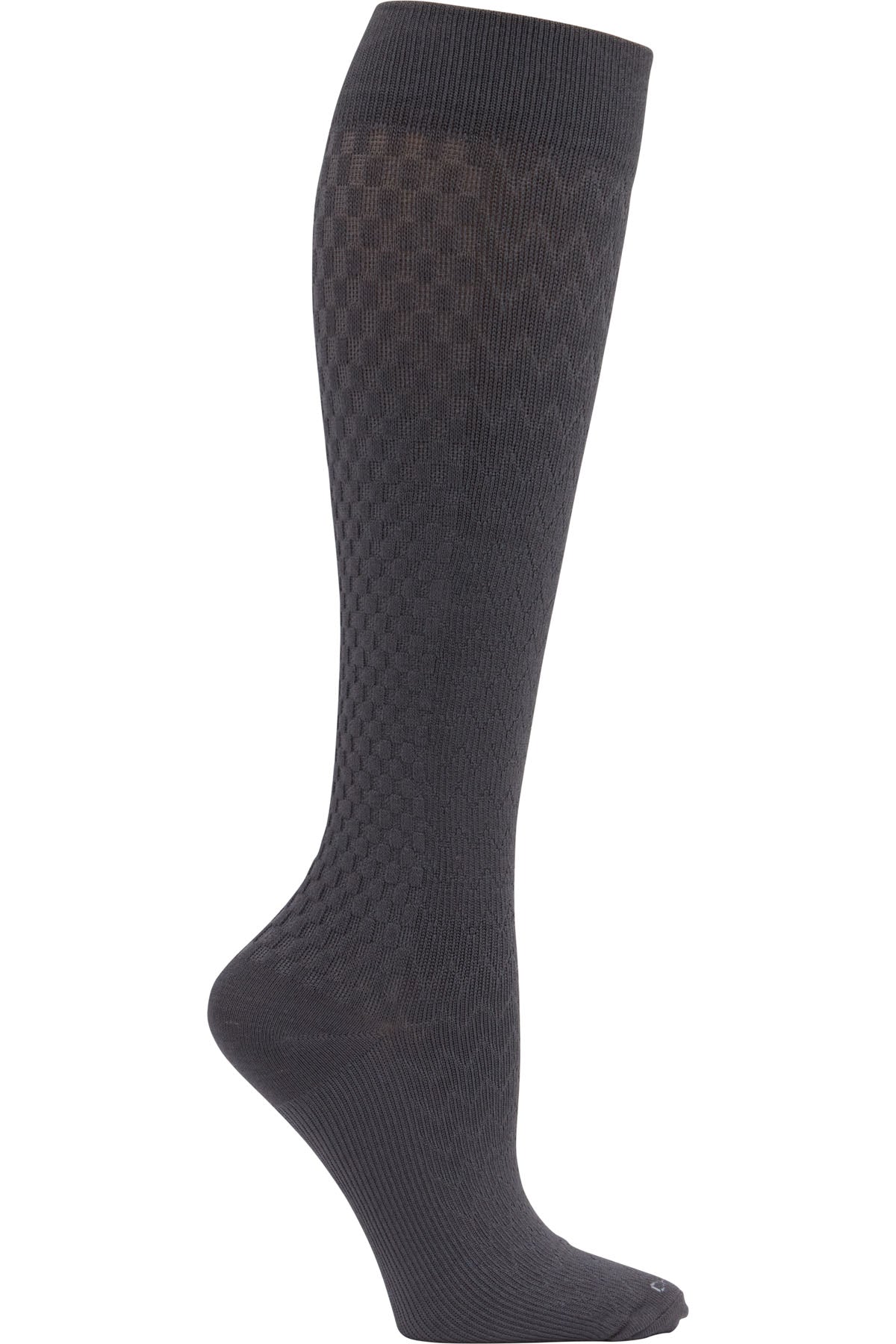 Cherokee Legwear Graphite Mild to Medium True Support Knee High Socks