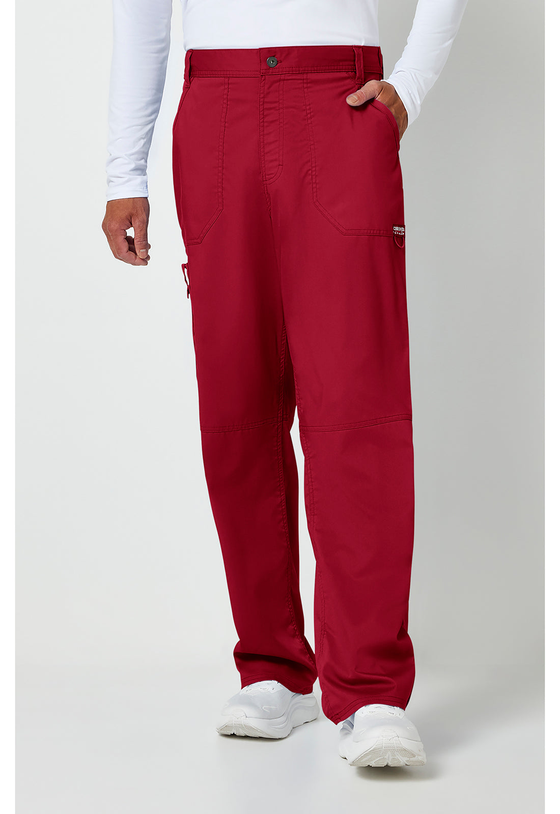 Cherokee Workwear Revolution Mens Fly Front Scrub Pants