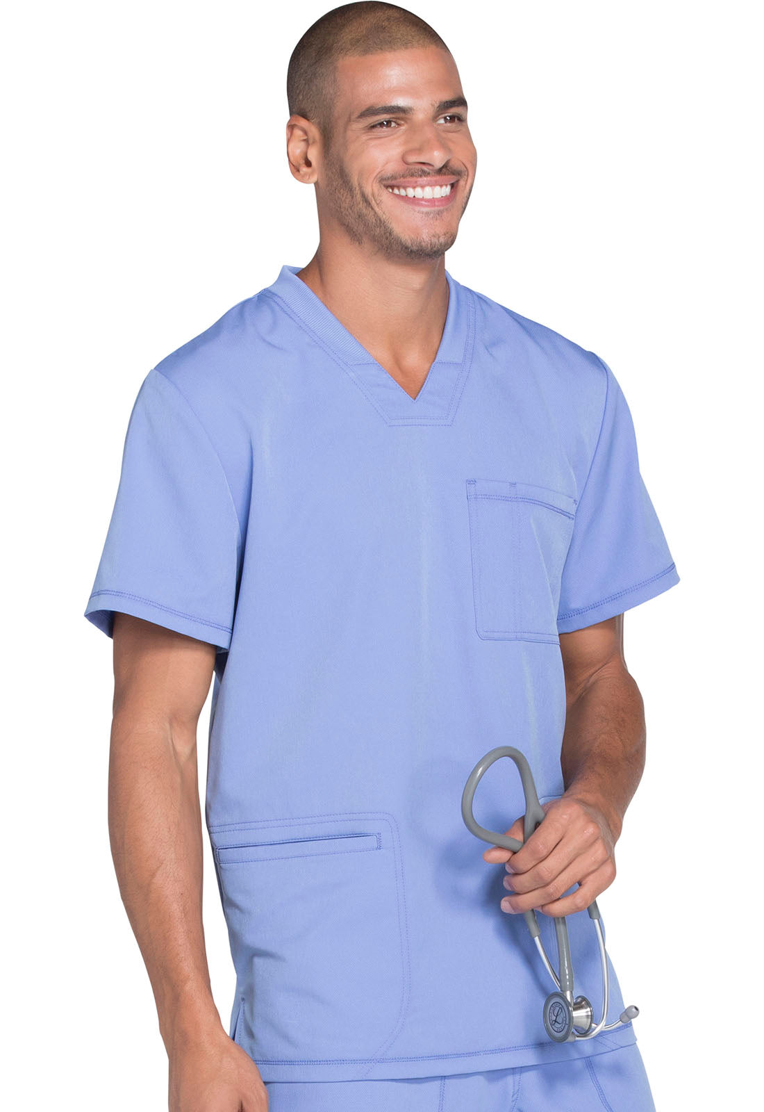 Dickies Dynamix Mens V-Neck Scrub Top