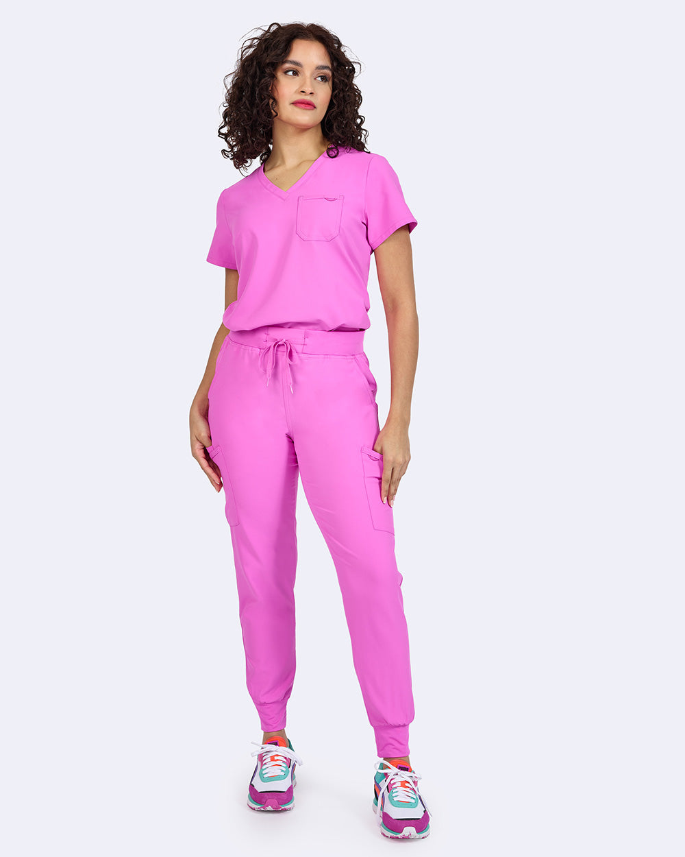 Zavate Studio Elevate 1-Pocket Tuck In Scrub Top
