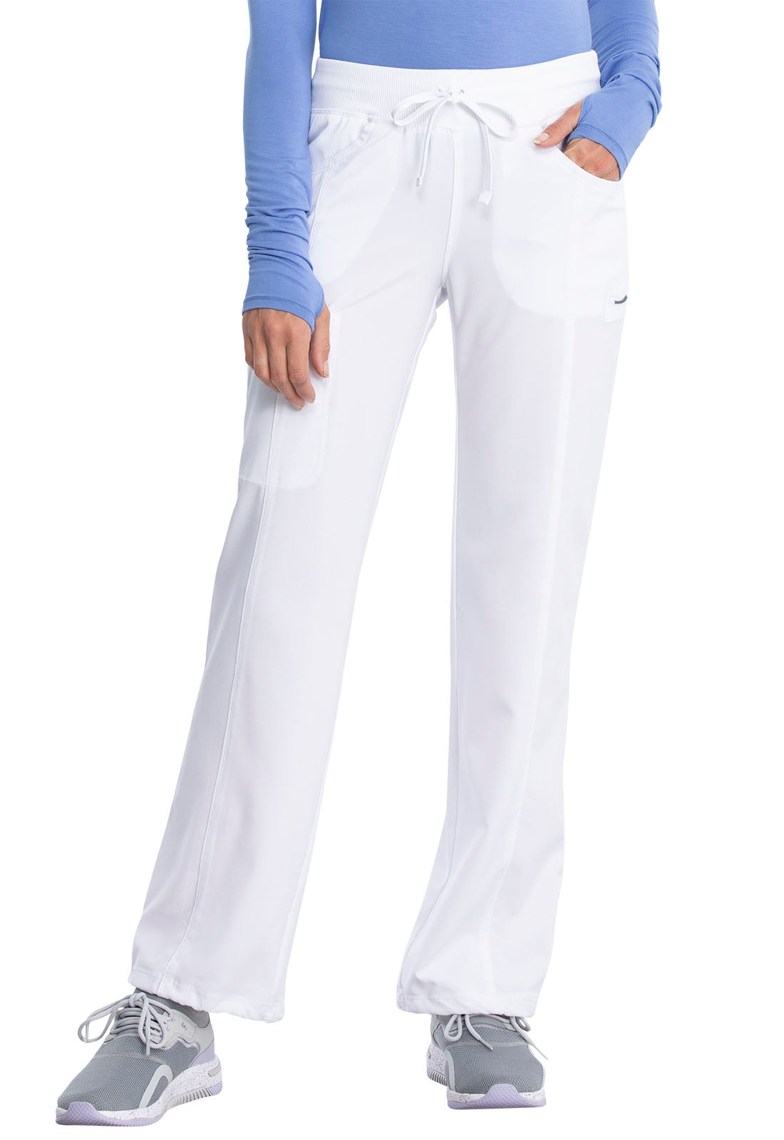 Cherokee Infinity Straight Leg Drawstring Scrub Pants