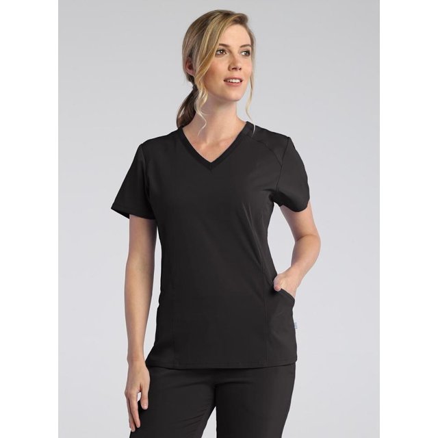 Clearance Maevn Pure Soft Modern V-Neck Scrub Top