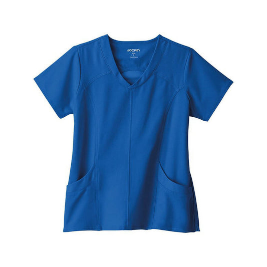 Clearance Jockey Performance Rx Curved V-Neck Scrub Top