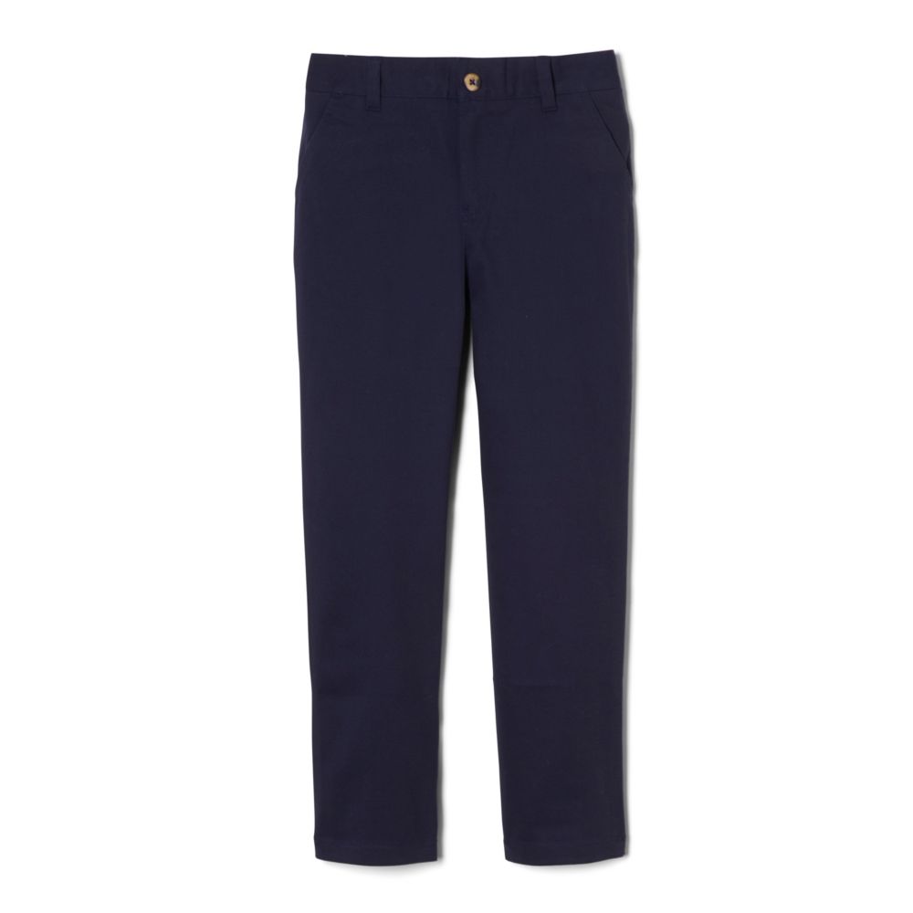French Toast Mens Stretch Straight Fit Chino Pants
